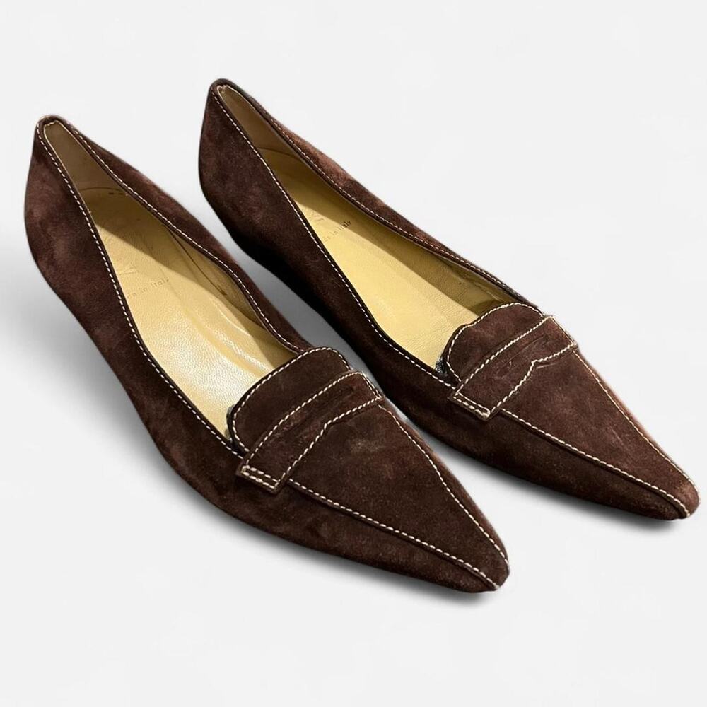 *VINTAGE* Early 2000s J.Crew Made in Italy Genuine Suede Loafers